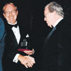 John Sharkey, Vice President, MCI New York with Jack O�Connell, W R Grace